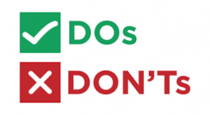 Casino Dos Don't s