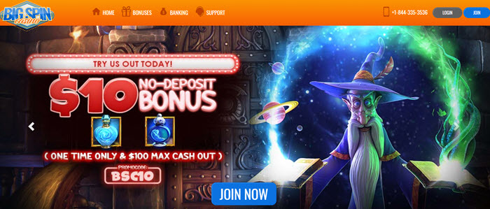 Big Spin Casino No Deposit Bonus Codes 2021