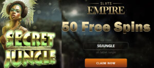 Secret Jungle Slot (50 Free Spins) Secret Jungle Slot