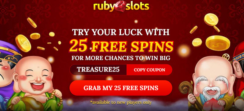 Ruby Slots No Deposit Free Spins 2020