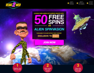 Alien Spinvasion Slot >50 Free Spins (New Offer) Alien Spinvasion slots
