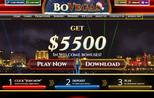 Bovegas Casino Mobile