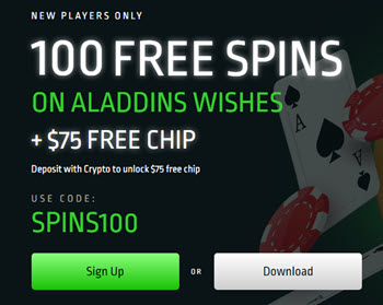 Club Casino No Deposit Codes - 100 Free Spins!