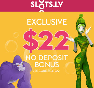 Slots.lv mobile no deposit bonus