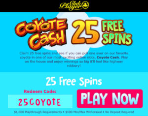 Coyote cash slots