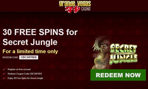 grande vegas casino no deposit codes