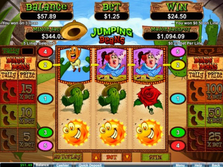 JUMPING BEANS SLOT