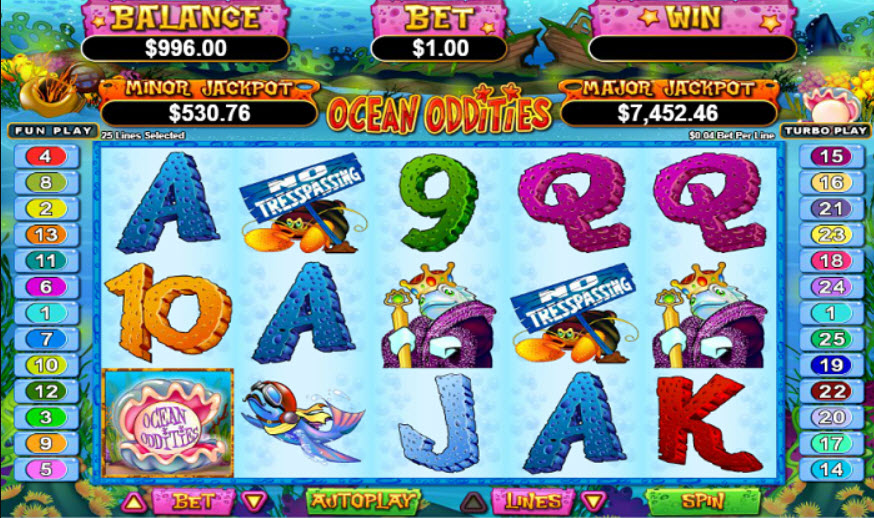 OCEAN ODDITIES SLOT