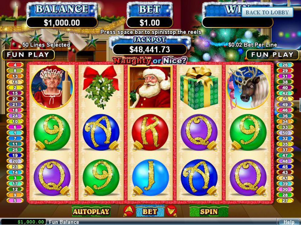 NAUGHTY OR NICE SLOT