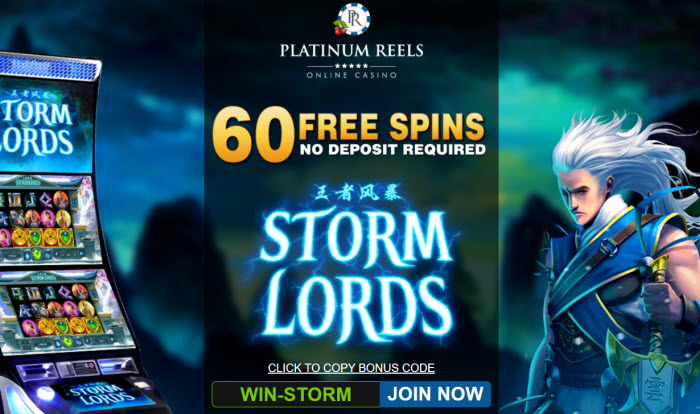 Storm Lords Slot (60 Free Spins)