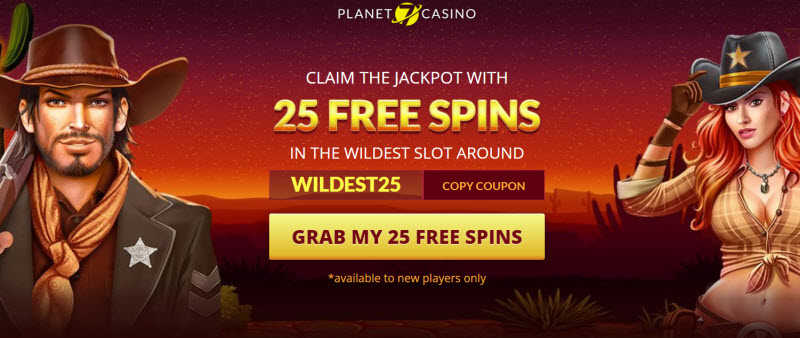 Planet 7 Casino no deposit