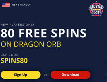 All Star Slots Casino - 50 Free Spins