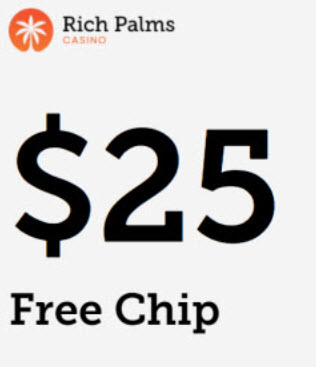 Rich Palms Casino no deposit bonus codes - ($25 Free)