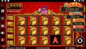 Plentiful treasure slot