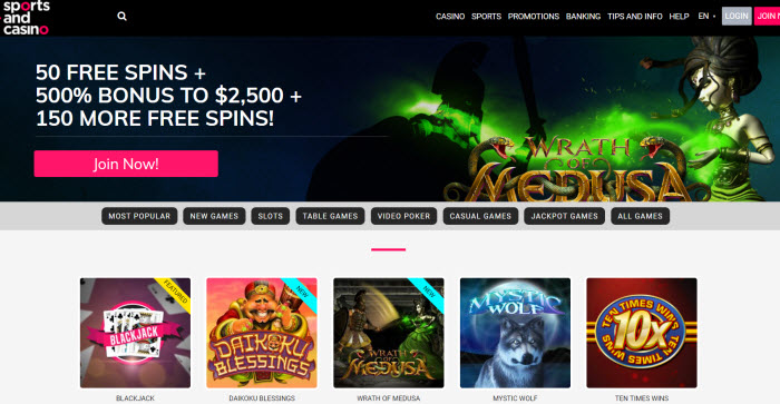 Sports and Casino no deposit bonus