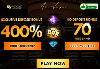 New Vegas Online Casino (70 Free Spins)
