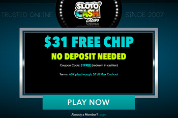 Slotocash no deposit bonus