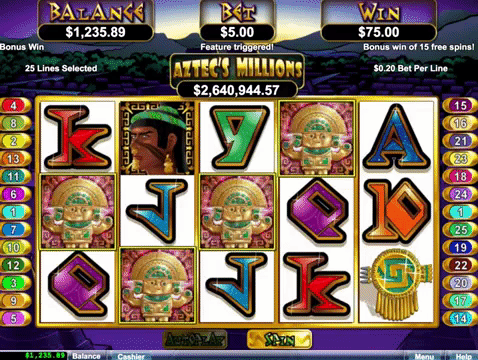 Aztec millions slot