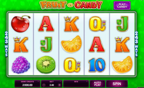 fruit vs candy slot