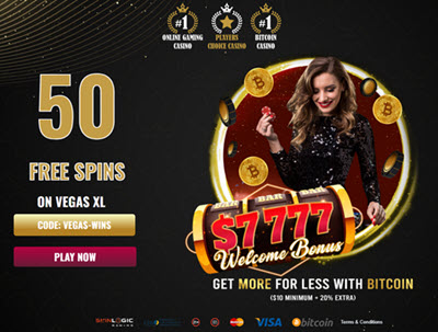 SlotsWin Casino No Deposit Bonus (50 Free Spins)