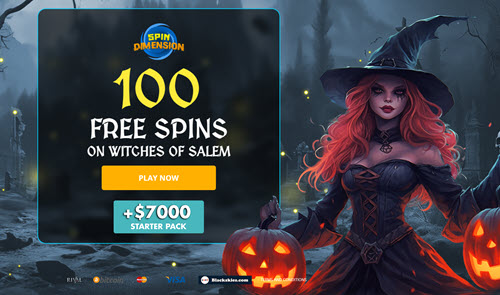 Witches of Salem Slot - 100 Free Spins