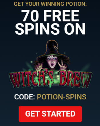 Witchs Brew Slot - 70 Free Spins