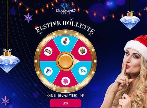 Diamond Reels Casino - Christmas Casino Bonus