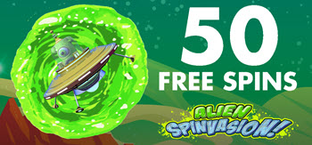 Spin Dimension Casino 50 Free Spins!