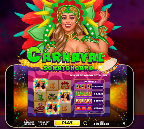 Carnaval Scratchcard