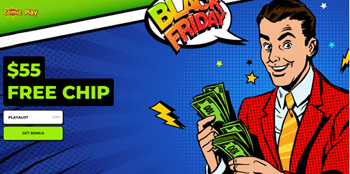 Comic Play Casino $55 Free No Deposit Bonus