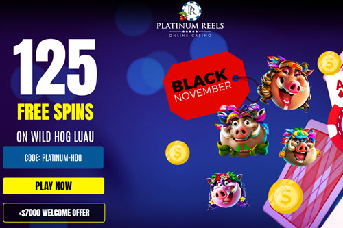 Platinum Reels Casino (125 Free Spins)