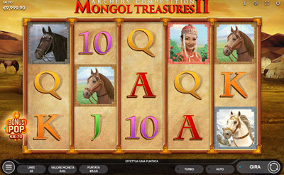 Mongol Treasures II Slot