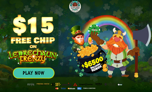 Leprechaun Frenzy Slot ($15 Free Chip)