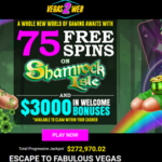 Shamrock Isle Slot (75 Free Spins)