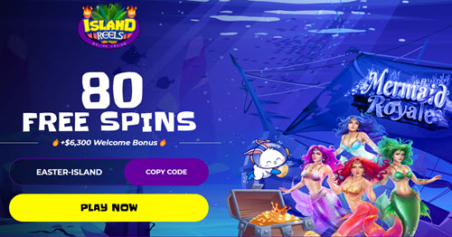 island reels no deposit bonus codes