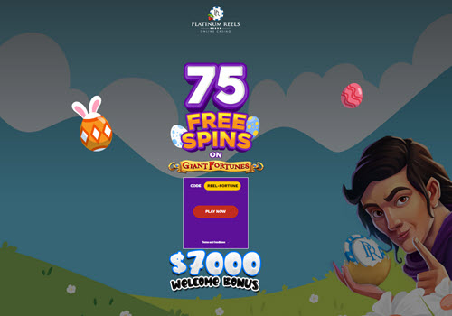 Platinum Reels Casino No Deposit Bonus Codes (75 Free Spins)