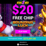 Vegas2Web No Deposit Bonus $20 Free Chips