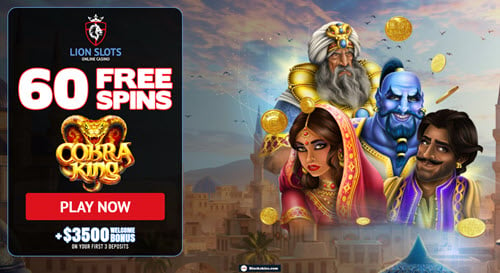 Lion Slots Casino No Deposit Bonus 60 Free Spins