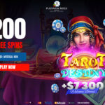 Tarot Destiny Slot - 200 Free Spins No Deposit Bonus