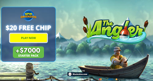 The Angler Slot - $20 Free Chips