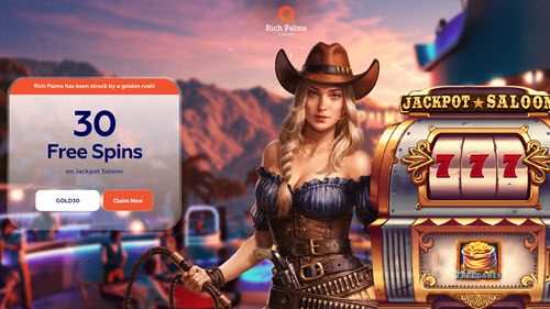 rich palms free spins no deposit