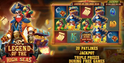 Legend of the High Seas Slot Legend of the High Seas Slot