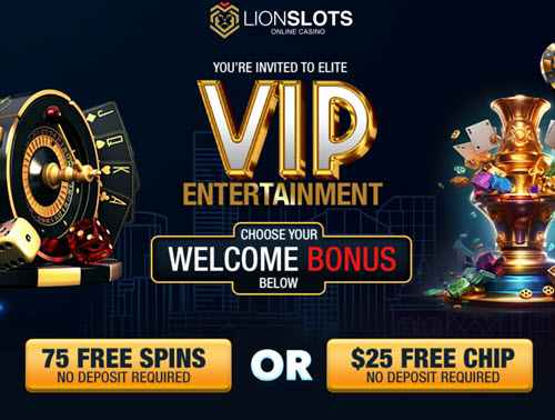 Lion Slots Casino No Deposit Bonus