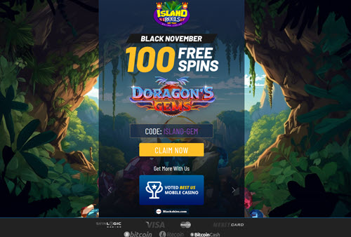 Island Reels Casino - 100 Free Spins!