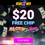 Vegas 2 Web ($20 Free Chip) No Deposit Bonus