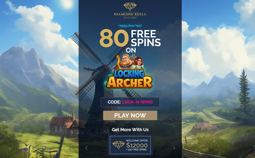 Locking Archer Slot - 80 Free Spins!