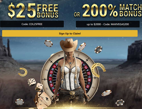 Lucky Creek Casino $25 Free No Deposit Bonus!