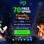 Naughty or Nice 3 Slot - 70 Free Spins!