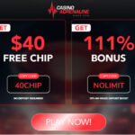 Casino Adrenaline - 40 Free Chip!