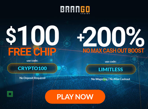 Casino Brango No Deposit Bonus 100 Free Chips!